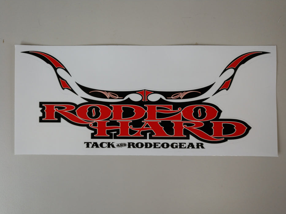 Rodeo Hard Bumper Sticker