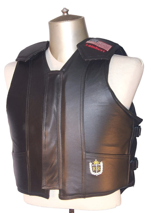 Lambert Master Pro Bull Rider Vest Hydrotuff/Leather