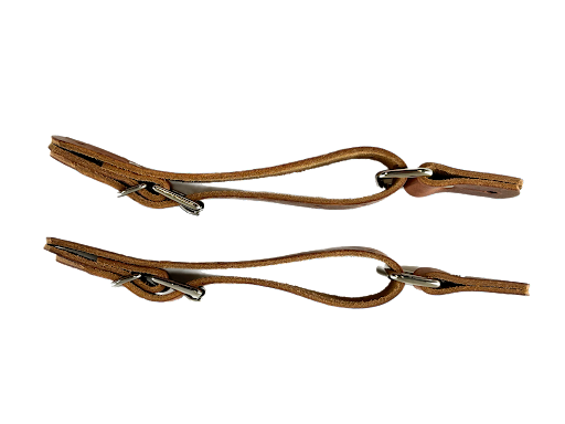 Bull Riding Spur Straps - Harness Leather